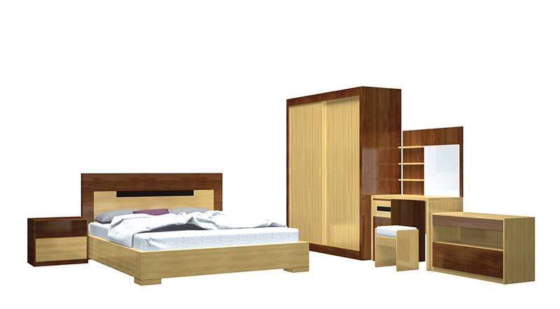Giường ngủ gỗ kiểu nhật