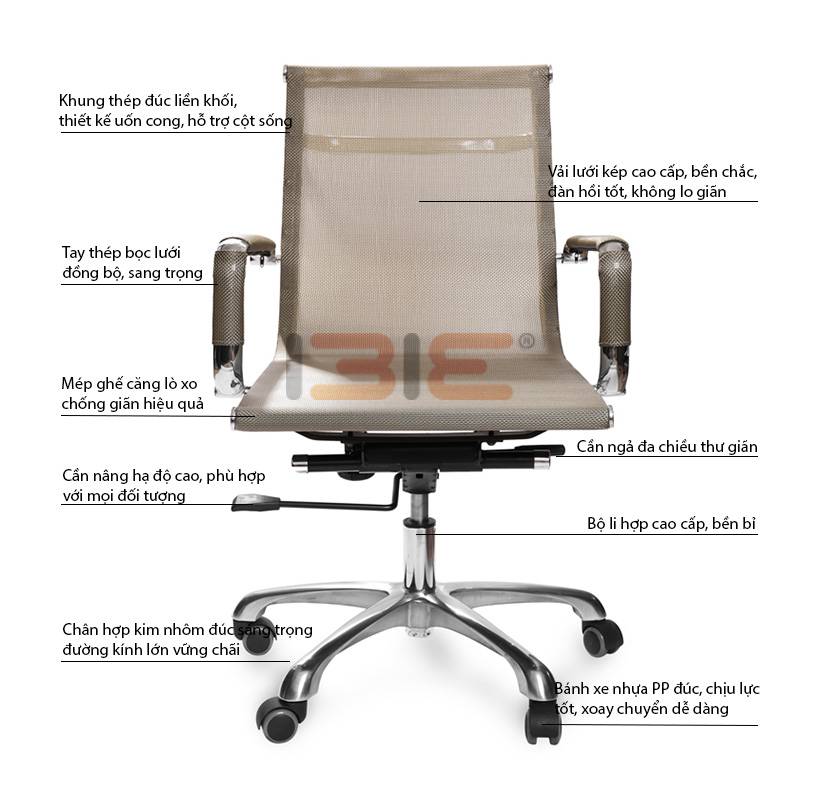 Mô tả ghế IB802