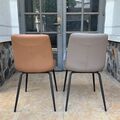 Ghế bọc nệm Fiora chân thép