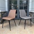 Ghế bọc nệm Fiora chân thép