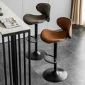 Ghế bar bọc vải Oddi chân thép xoay