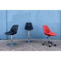 Ghế bar bọc nệm Eames chân thép