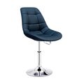 Ghế bar bọc nệm Eames chân thép