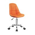 Ghế xoay bọc nệm Eames chân thép