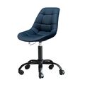 Ghế xoay bọc nệm Eames chân thép