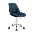 Ghế xoay bọc nệm Eames chân thép