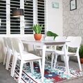 Bộ bàn ăn 4-6-8 ghế Venus mặt gỗ