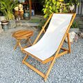 Ghế võng xếp Star khung gỗ