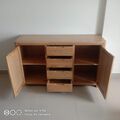 Tủ trữ đồ 3 cánh Romsey gỗ sồi