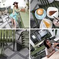 Bộ bàn vuông 2-4 ghế Timo