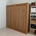 Tủ quần áo cửa lùa 2 khoang IBSD2O gỗ sồi