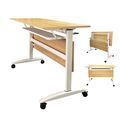 Bàn xếp gọn IBV02 chân thép