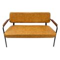 Ghế sofa băng Aldo khung thép