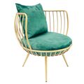 Ghế sofa đơn Gaia khung thép