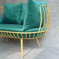 Ghế sofa băng Gaia khung thép