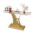 Bàn console AK077 mặt đá