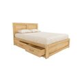 Giường ngăn kéo Cuba gỗ sồi
