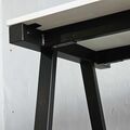 Bàn làm việc Rec-A chân thép hộp