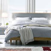 Giường đôi Rora - Grey
