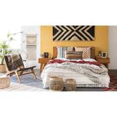 Tủ đầu giường 1 ngăn Portobello phong cách Vintage gỗ tự nhiên