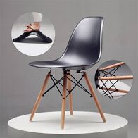 Ghế café Eames chân gỗ