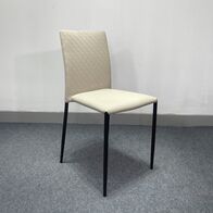 Ghế bọc nệm Plate chân thép
