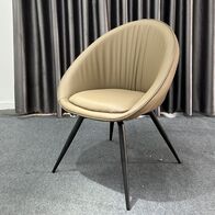 Ghế bọc nệm yên xoay Verdi chân thép