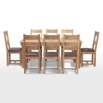 Bộ bàn ăn 4 ghế Victoria gỗ sồi 2