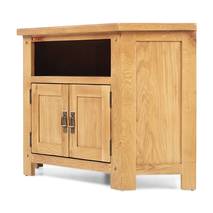 Tủ TV góc Rustic gỗ sồi