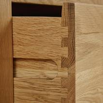 Tủ trữ đồ 3 ngăn kéo Rivermead gỗ sồi