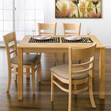 Bộ bàn ăn 4 ghế Ulsan màu tự nhiên