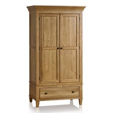 Tủ áo 2 cánh Classic gỗ sồi
