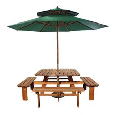 Bộ bàn vuông Lampung 8 chỗ