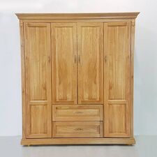 Tủ áo Pano 4 cánh gỗ sồi 1m8-2m