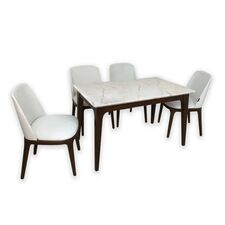 Bộ bàn Mavis mặt đá 4-6 ghế Grace