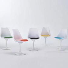 Ghế trụ xoay Tulip chân thép