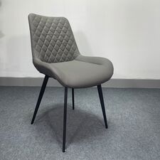 Ghế bọc nệm Diana chân thép