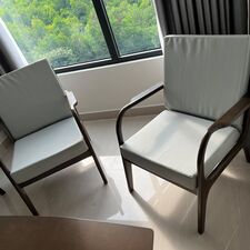 Sofa đơn Trim khung gỗ