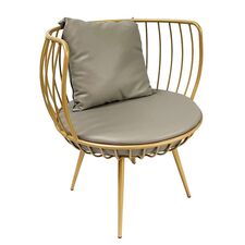 Ghế sofa đơn Gaia khung thép