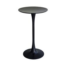 Bàn bar chân thép Tulip mặt gỗ
