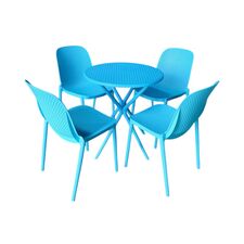 Bộ bàn 2-4 ghế không tay Gardia nhựa PP đúc