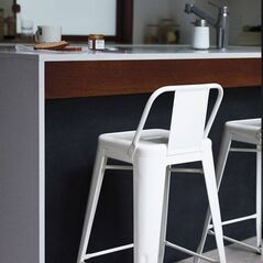 Ghế bar lưng thấp Tolix decor 3
