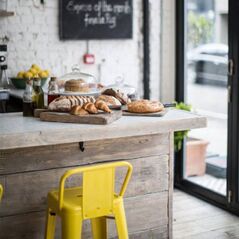 Ghế bar lưng thấp Tolix decor 4