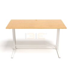 Bộ bàn Oak-U trắng vân sồi và ghế IB16A