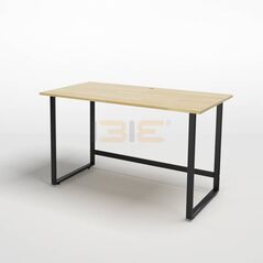 Bộ bàn Rec-F đen và ghế IB16A