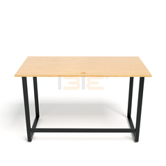 Bộ bàn Oak-F đen vân sồi và ghế IB16A