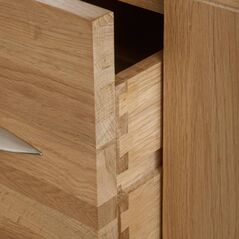 Tủ đầu giường 2 ngăn kéo Alto gỗ sồi