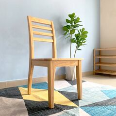 Ghế ăn Rec mặt gỗ phong cách Modern 2
