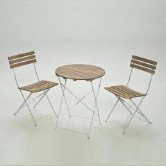 Bộ bàn café 2-4 ghế Shefield mặt tròn