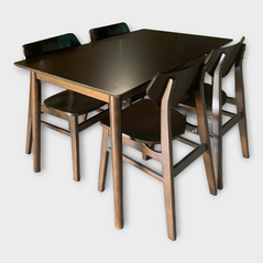 Bộ bàn ăn mặt gỗ 4-6-8 ghế Paju